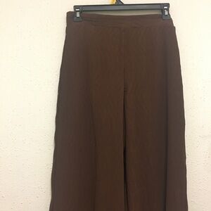 Forever 21 Turkish Coffee Brown Long Pants Womens Size S